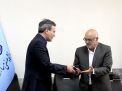 مراسم تكريم آقاي دكتر يونسيان و معارفه آقاي دكتر رضا اندام به عنوان  رئيس دانشكده تربيت بدني 